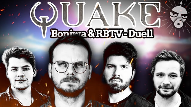 Gebohnstags-Revanche! Eddy & Mental vs. Leon & Marco | RBTV & Bonjwa-Quake-Duell