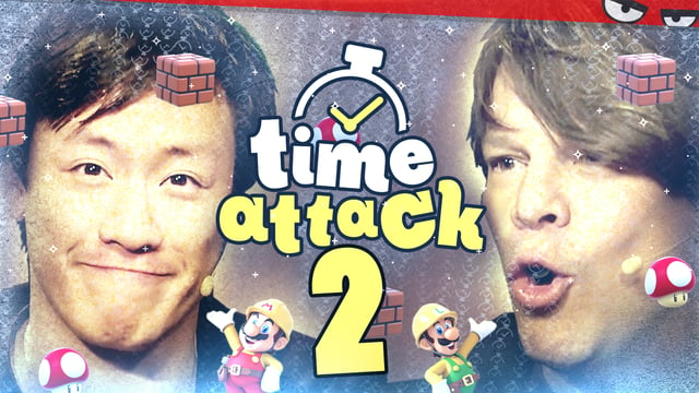Colin reißt's vor Wut vom Stuhl - Mario Maker 2: Colin vs Viet | Time Attack!