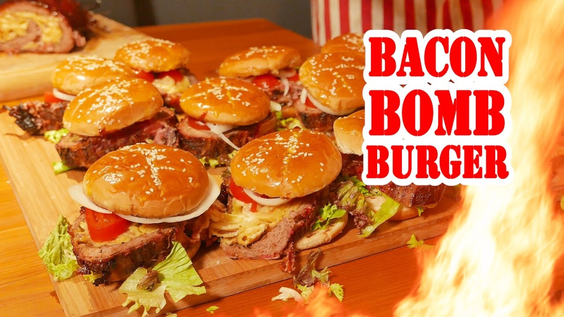 Bacon Bomb Burger Die Grillshow 68 • Rocket Beans TV