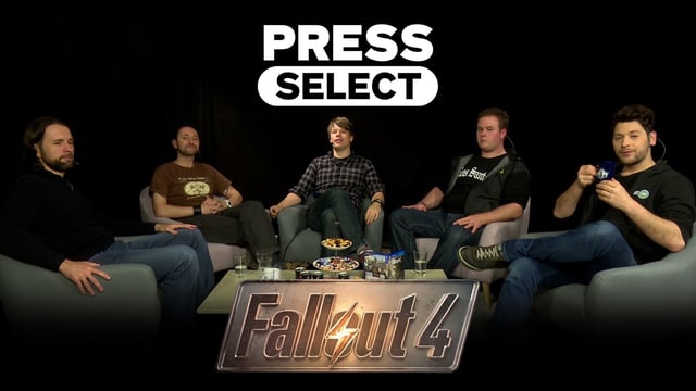 Press Select #1 mit Colin, Jörg Luibl, Wolf Speer, Tobias Kujawa & Simon | Fallout 4 | 29.11.2015