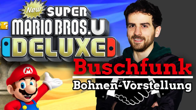 Kennenlernen bei New Super Mario Bros. U Deluxe - Wer sind Luca & Mirko Buschmann? | Buschfunk #1