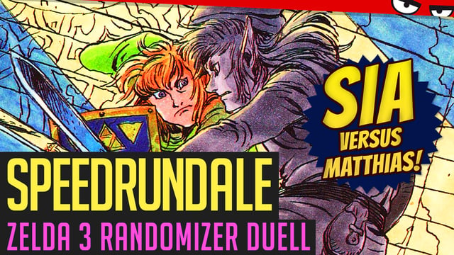 Das große Zelda 3 Speedrun-Rando-Duell Sia vs. Matthias! | Speedrundale