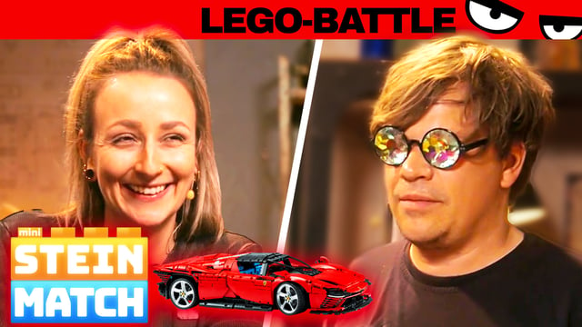 LEGO-Duell: Spiegelverkehrt und in Handschellen | STEINMATCH