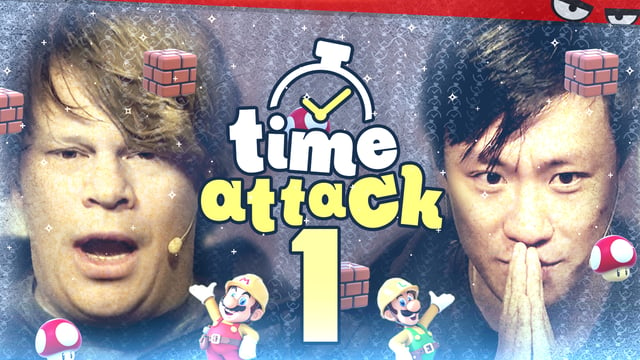 Das große Fluchen geht los - Mario Maker 2: Colin vs Viet | Time Attack!