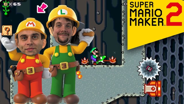 Das Duell: GameTwo vs. Rbtv | Super Mario Maker 2 mit Fabian & Matthias