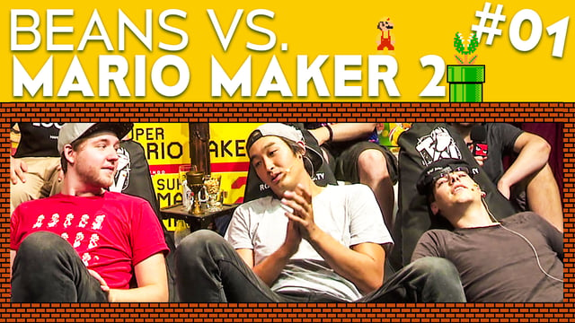 Kopf an Kopf Rennen zwischen Team Luigi & Mario ! | Beans Vs Super Mario Maker 2 #1