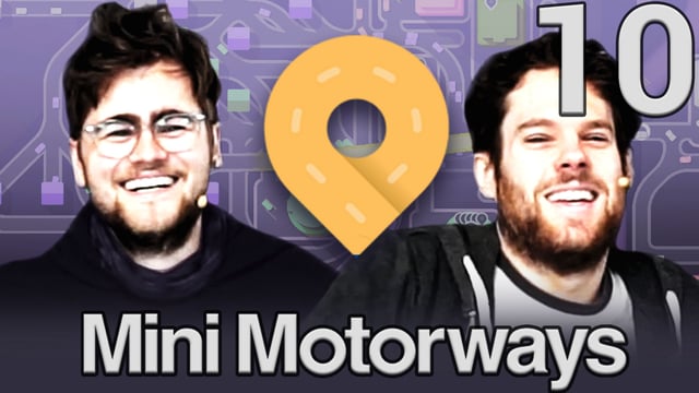 Der Urlaub ist vorbei, die Arbeit geht weiter | Mini Motorways mit Florentin & Fabian #10