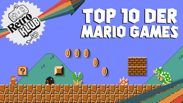 Top 10 der Super Mario-Spiele | Retro Klub