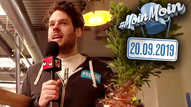 Einen Baum pflanzen auf der TINCON | MoinMoin mit Florentin