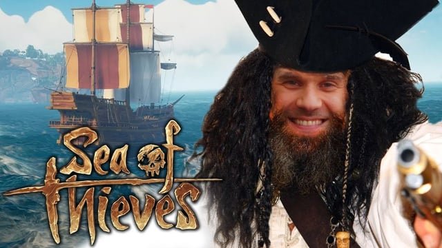 Grog Wetttrinken, Skelette kloppen & Schätze suchen | Sea of Thieves mit Dennis, Krogi & Steffen