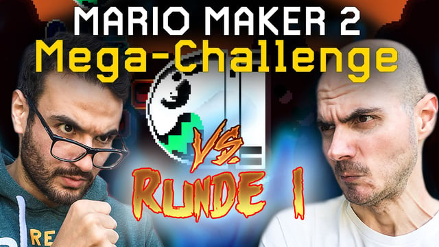 Purer Hass dank Kaizo-Level! Die Mario Maker 2 Mega-Challenge mit Gregor vs. Ilyass Runde #1