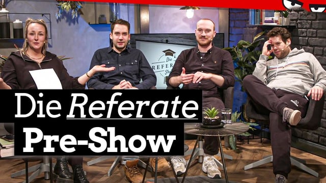 Das Referate Pre-Show QUIZ | mit Florentin, Lars, Johanna & Mark