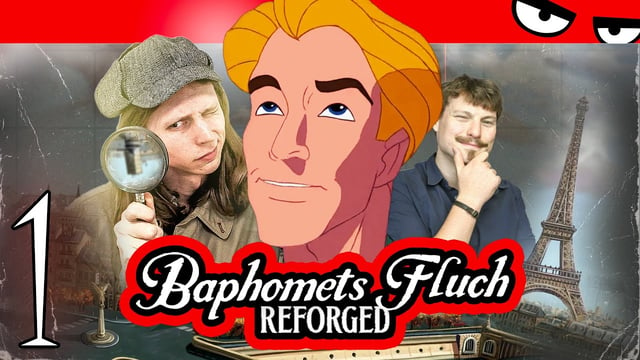 Der Point'n'Click-KLASSIKER ist wieder da! BAPHOMETS FLUCH 1 REFORGED #1