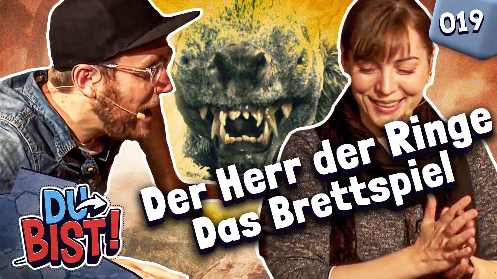 [2/3] Die Rache der Warge Der Herr der Ringe Das Brettspiel Du bist! 19 • Rocket Beans TV