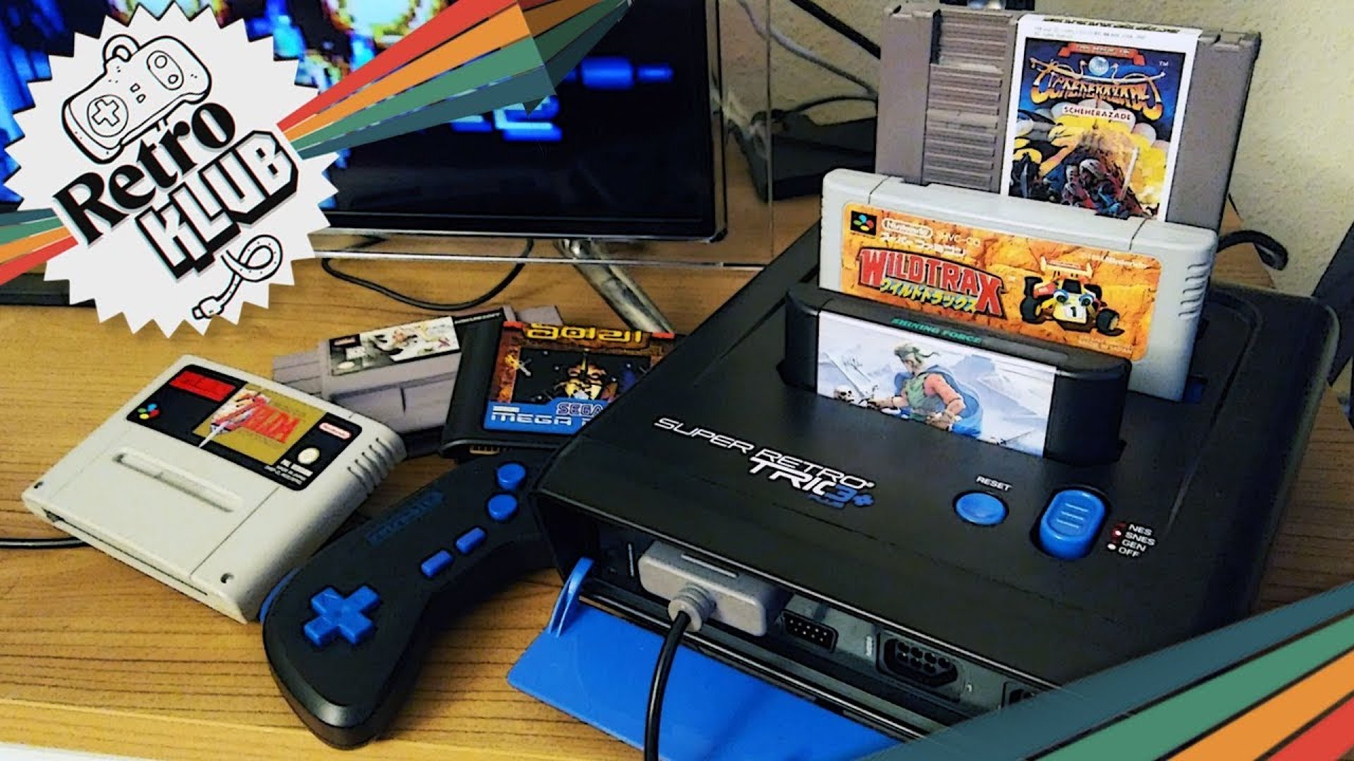 Super Retro Trio HD Plus HardwareTest / Review Retro Klub • Rocket Beans TV