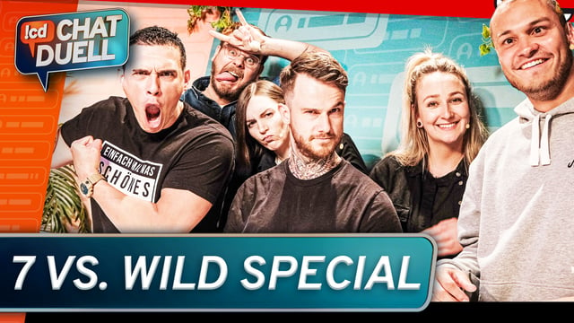 7 vs. Wild im Studio: Survival Mattin, Reloadiak & Fabio vs. Etienne, Johanna & Marah | Chat Duell