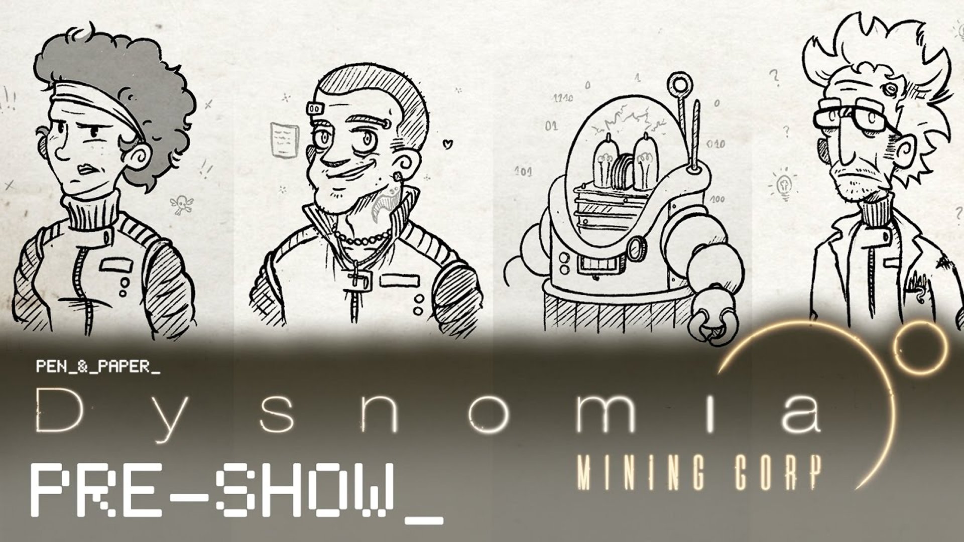 Pen & Paper Dysnomia PreShow • Rocket Beans TV