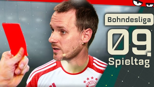 42 TORE! Und viele Rote Karten! | 9. Spieltag Bohndesliga Saison 2023/24