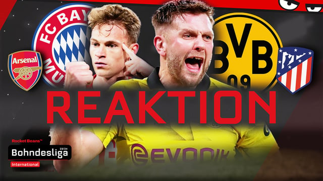 REACTION! FCB & BVB im Halbfinale! Bundesliga besser als Premier League?