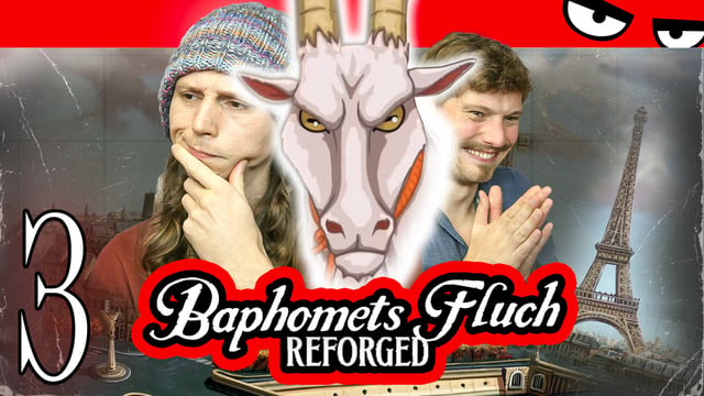 Neuling findet das LEGENDÄRE Ziegenrätsel!! | BAPHOMETS FLUCH 1 REFORGED #3