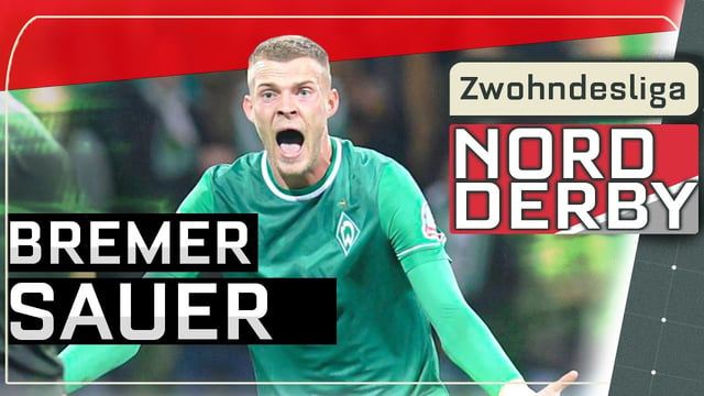 Das Nordderby! HSV-Jubel, Werder-Leid + Schiedsrichter-Streit | Zwohndesliga 21/22