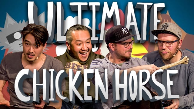 4 Tiere tüfteln sich in den Wahnsinn  | Ultimate Chicken Horse mit Budi, Etienne, Nils & Ian