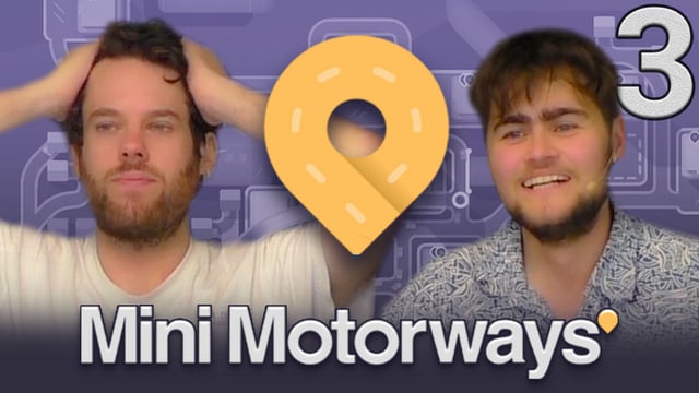 Verkehrsminister oder verkehrte Minister? | Mini Motorways #3 mit Florentin & Fabian