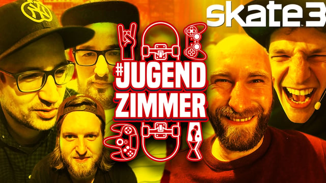 Jugendzimmer Vol. 20! - Der völlig verrückte Skate 3 Abend mit Krogi, Schröck, Hannes, Tim & Felix