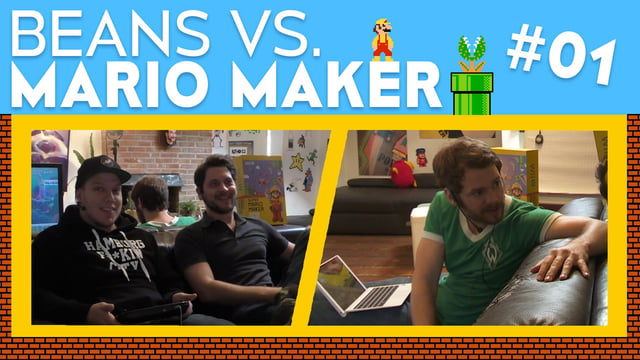 Beans Vs Super Mario Maker  | 02.10.2015