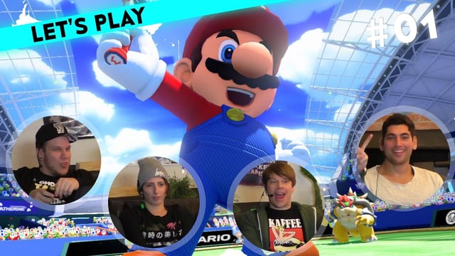 Let's Play Mario Tennis: Ultra Smash mit Colin, Sofia, Gino und Dennis H. | 27.11.2015