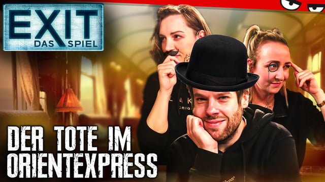 Ein Toter im Orientexpress – Der Täter ist mitten unter uns! EXIT-Game mit Florentin, Marah, Johanna