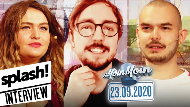 Lieblingsgames & Beef nach Rap-Review? Team Splash sagt Hallo | MoinMoin mit Lisa, Skinny & Andreas