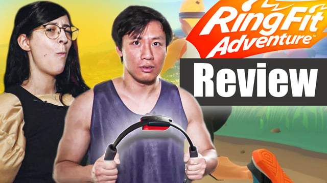 Nerd wird Fit - Ring Fit Adventure im Praxis-Review | RBTV on Tour mit Kiara & Viet