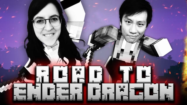 Road to Ender Dragon | Kiara & Viet üben Minecraft