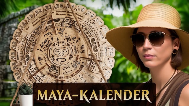 Das Ende ist nah: Holzkalender-Zusammenbau mit Ergebnis | Maya-Kalender von MagicHolz