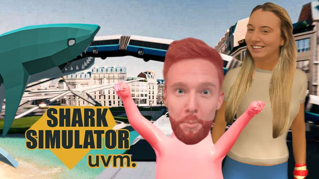 Eine Haiße Zeit mit Mini-Games | Shark Simulator, Eat the Rich uvm mit Sarah & Sebastian