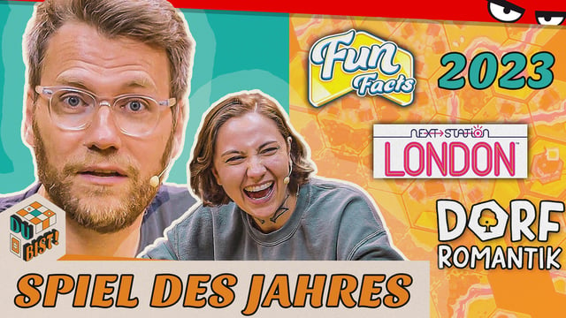 Wer wird SPIEL DES JAHRES 2023? | Du bist! mit Nils, Johanna, Janina & Fabian