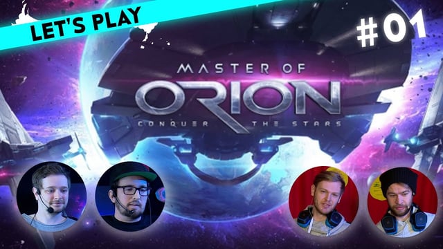 Let's Play Master of Orion 2v2 Multiplayer-Special | Tim & Marco vs Eduard & René | 11.03.2016