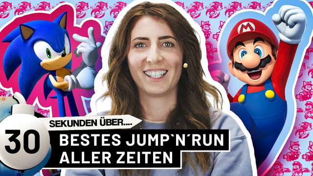 Sonic ist besser als Super Mario?? | 30 Sekunden Über: Jump n' Runs