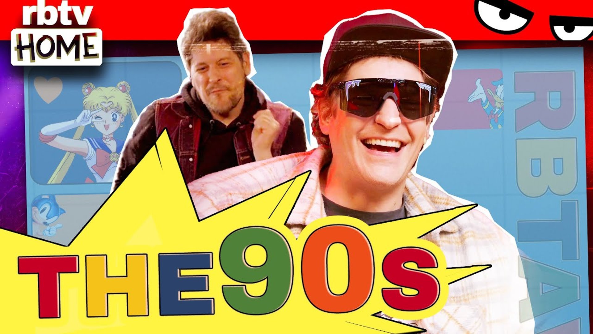 ZEITREISE in die 90er!! Alles BRAVO oder was?? | RBTV HOME • Rocket ...