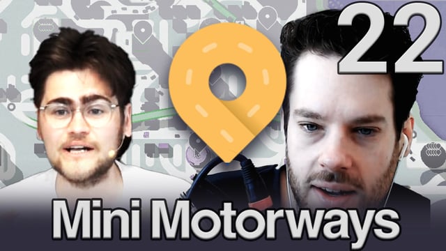 Zürichs Verkehr schlaucht uns sehr | Mini Motorways mit Florentin & Fabian #22