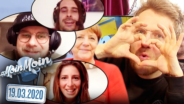 Merkels Rede zu kühl? Dumme Aliens vs. Viren | MoinMoin mit Nils, Eddy, Andy & Sofia