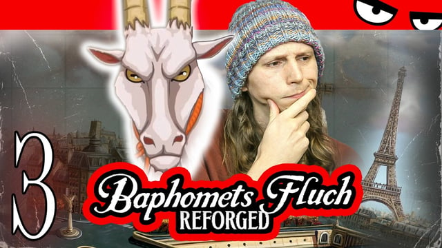 Neuling findet das LEGENDÄRE Ziegenrätsel!! | BAPHOMETS FLUCH 1 REFORGED #3