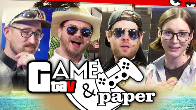 Game & Paper - GTA V mit Eddy, Florentin, Marah & Schröck | Gaming-RP x Würfeln | Show Shuffle