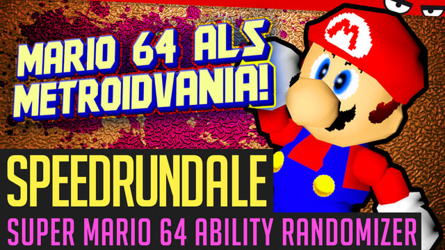 SUPER MARIO 64 als METROIDVANIA! Ability-Randomizer-Speedrun in 1:23:26 von 360Chrism | Speedrundale