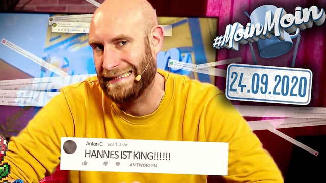 MoinMoins aus 2017 - Hannes kommentiert Kommentare | MoinMoin mit Hannes