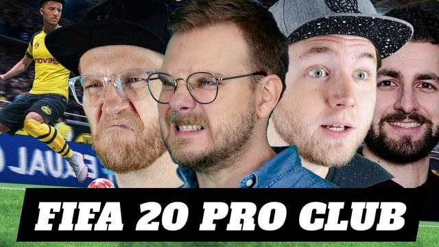 4 Profis in Pro Clubs | FIFA 20 mit Nils, Eddy, Timo & Sandro #1