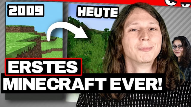 15 JAHRE MINECRAFT! Wir spielen die UR-VERSION & vergleichen sie