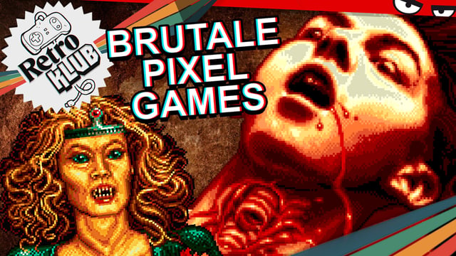 2000 Liter Pixelblut! Übertrieben brutale Games #2 | Retro Klub