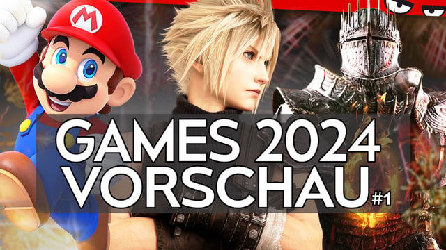 DAS erscheint ALLES 2024?! - Die große Gaming-Jahresvorschau 2024 (1/2)